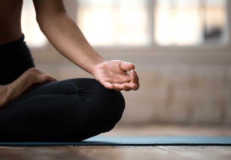 Yoga - seated meditation